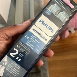 Philips Sonicare C3 Premium Brush Heads - White and Blue